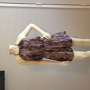 Halter top romper with pockets